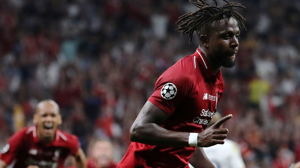 Divock Origi scored for Liverpool in the Champions League final