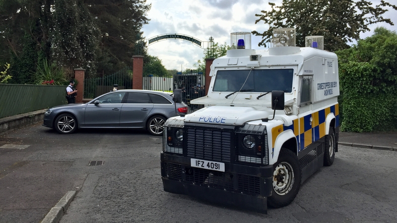 An improvised device was placed under a PSNI officer's car in June