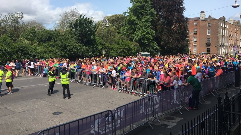 Around 30,000 people took part in Dublin's VHI Women's Mini Marathon