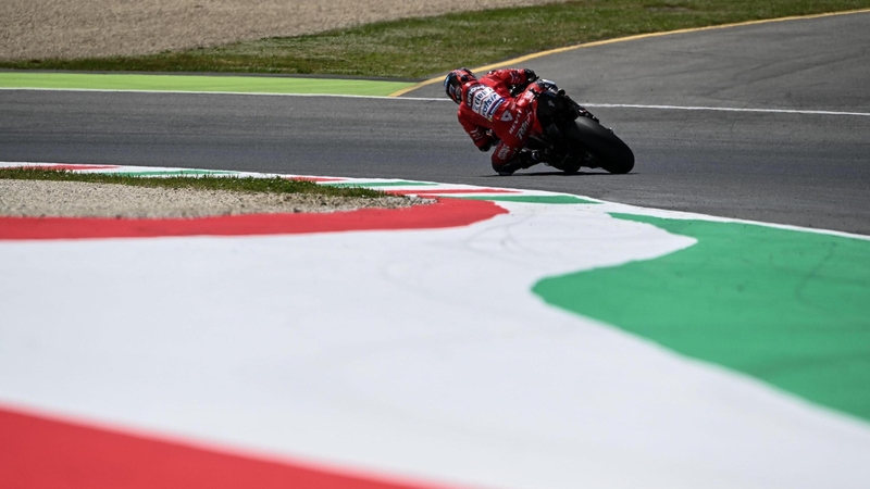 Petrucci picked his moment in the final lap