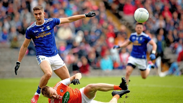 Cavan's Killian Clarke and Rian O'Neill of Armagh