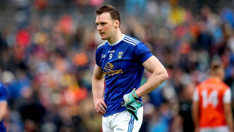 Cavan's Gearoid McKiernan frustrated at the end of the game