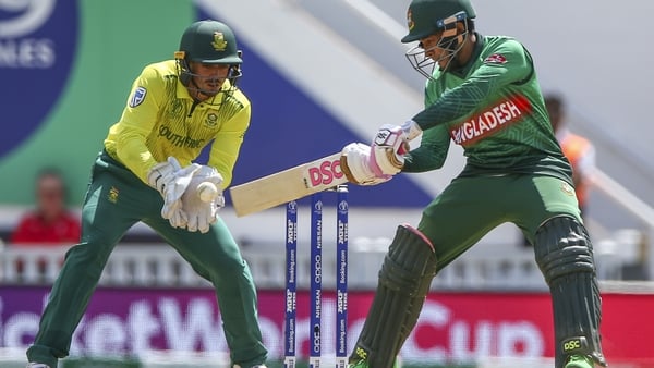 Bangladesh made 330 for six after being put into bat