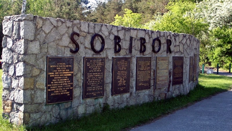 The Nazis destroyed the camp in Poland