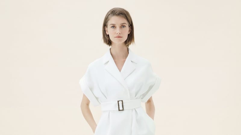 Is there anything more summery than a simple white dress?