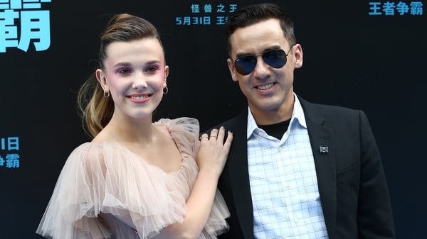 Millie Bobby Brown and Michael Dougherty
