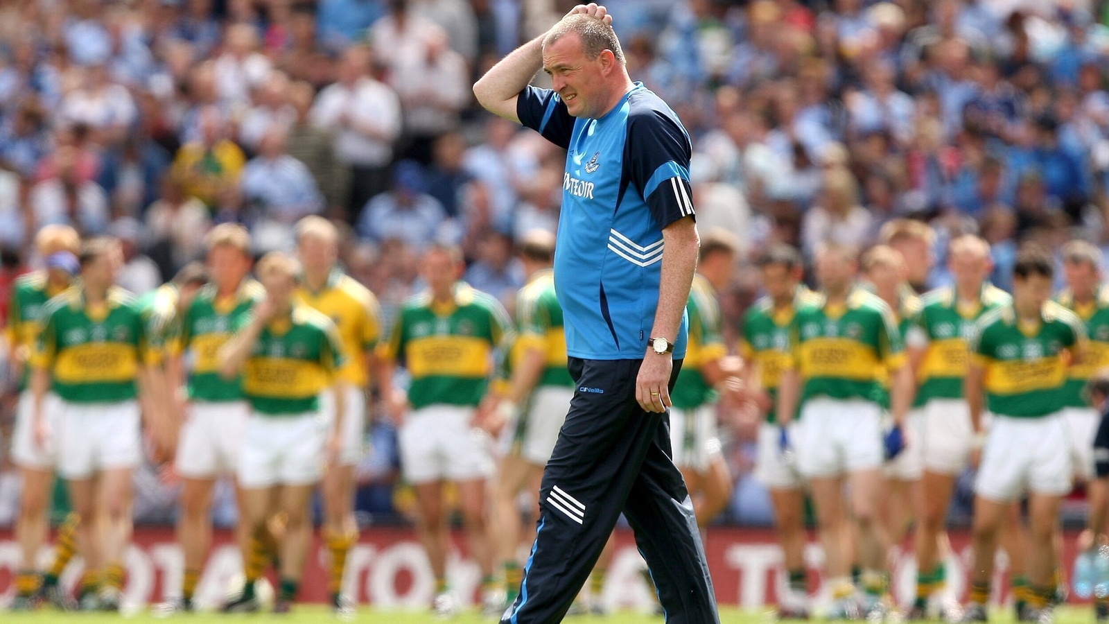 Pat Gilroy's Dublin were hammered by Kerry in 2009