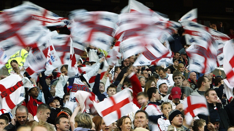 England supporters were staying in Porto ahead of Thursday's match in nearby Guimaraes against the Netherlands