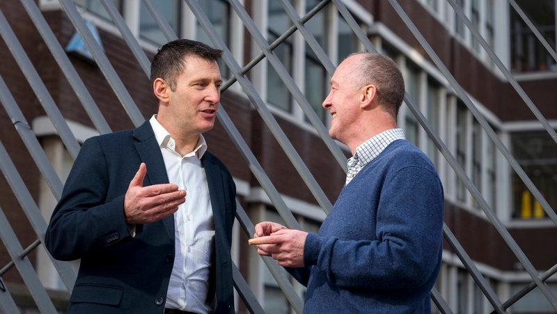 Tim Murphy, CEO of Strencom and Robert Baker, founder of Baker Security & Networks