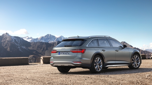 Audi's new version of the A6 Quattro estate.