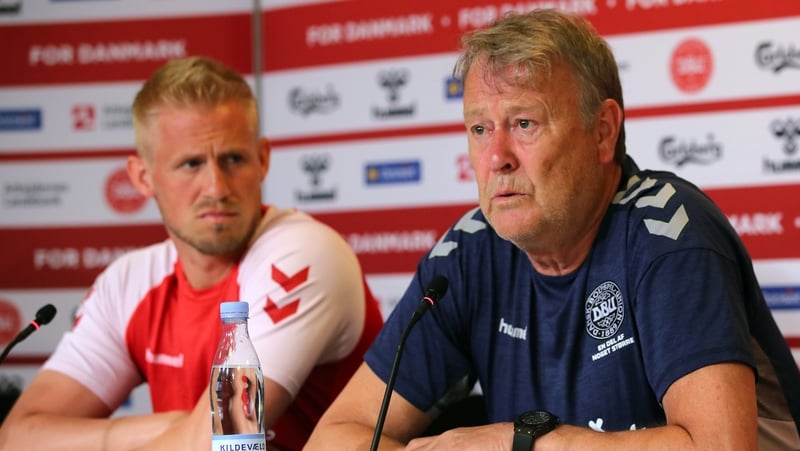 The Danes played talk down talk of verbal sniping between them and Ireland in recent years