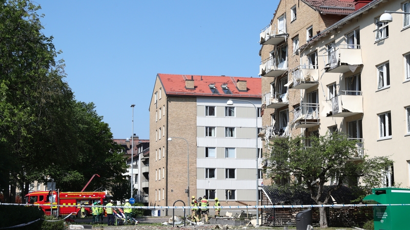 Damage caused to residential building in Linkoping