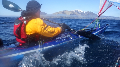 Sarah's trek across the Indian Ocean took 125 days