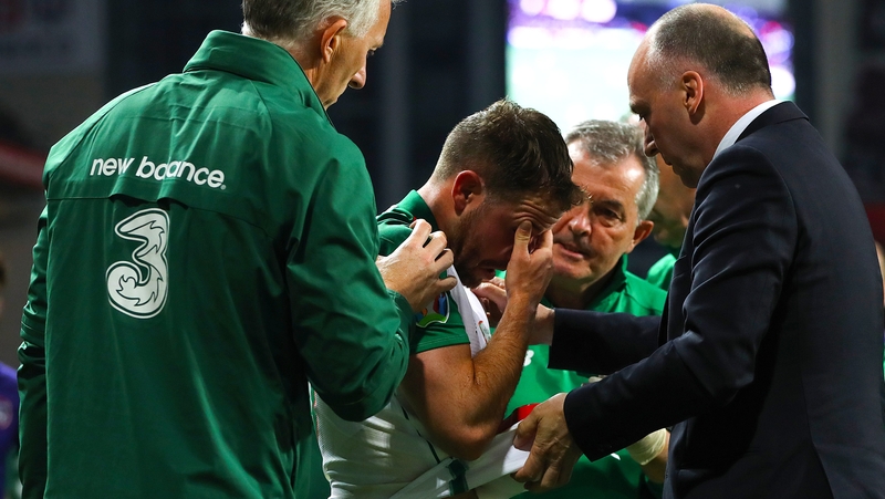 Alan Judge is assessed after the game