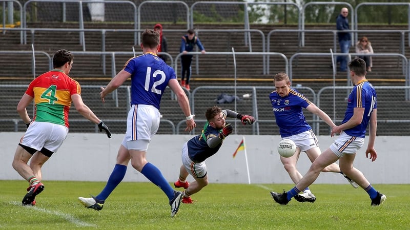 Patrick Fox scores Longford's second goal