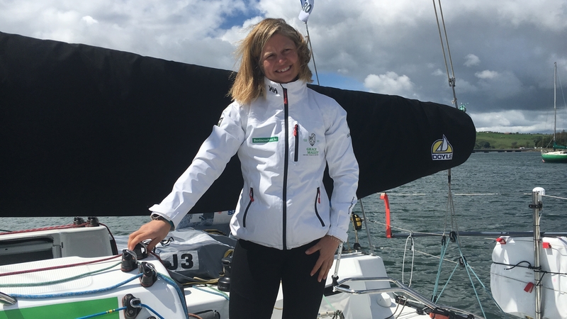 Joan Molloy is taking part in the La Solitaire Urgo Le Figaro race