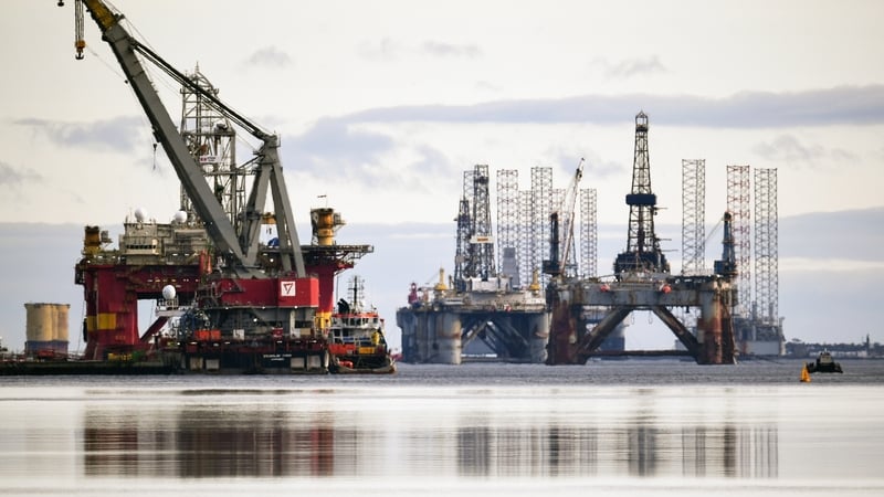 Greenpeace said a team of activists in boats drew up beside the 27,000-tonne rig as it was trying to leave Cromarty Firth