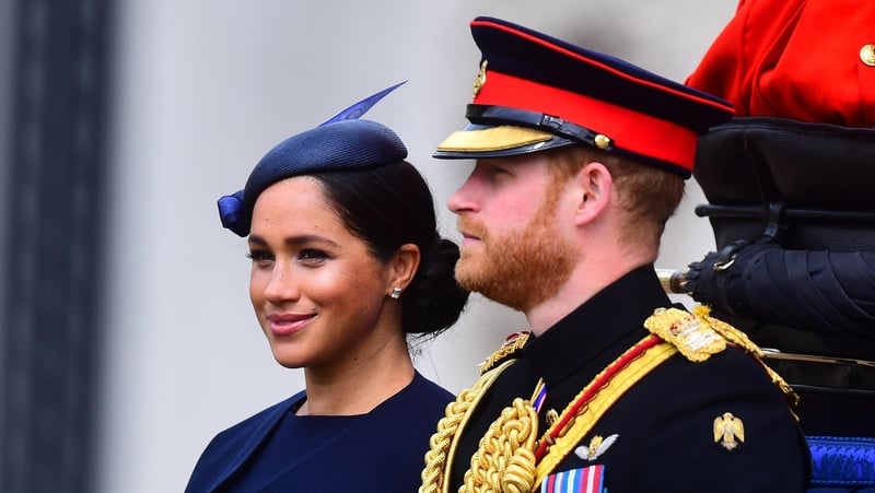 The Duchess of Sussex appeared at Trooping the Colour.