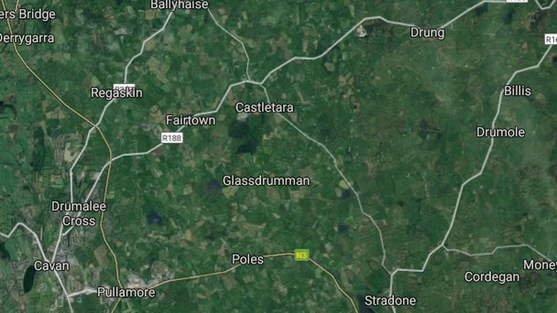 The hillfort is located at Shantemon on private land (Pic: Google Maps)