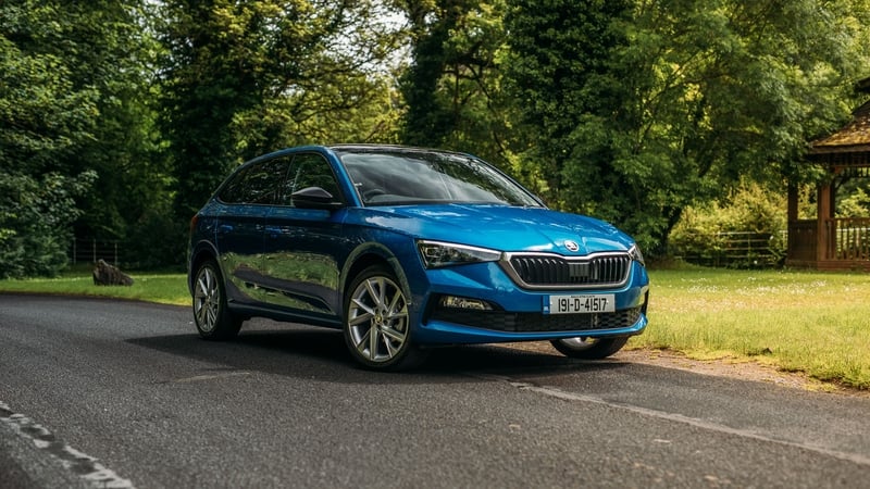 Skoda's new Scala is in direct competition with the Ford Focus and Volkswagen Golf.