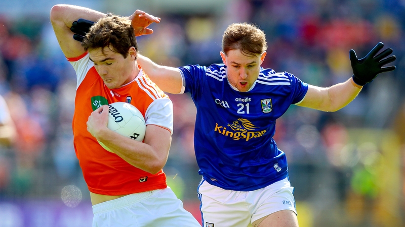 Burns shrugs off Cavan's Stephen Murray
