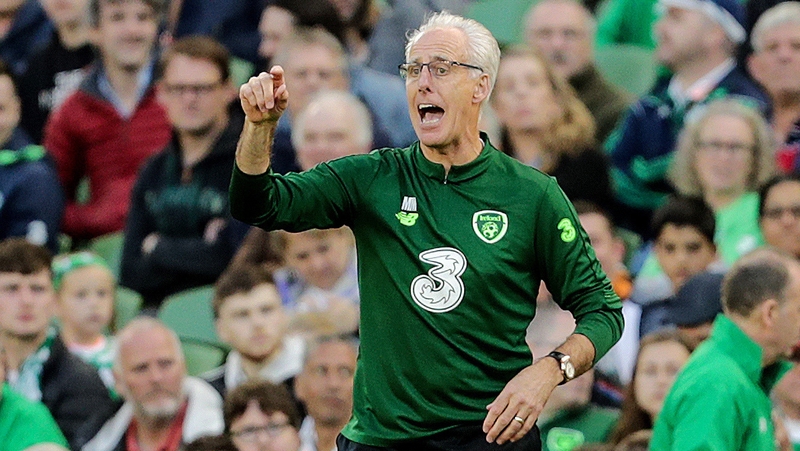 Mick McCarthy made his presence felt on the line