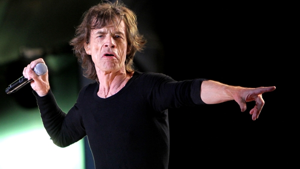 Mick Jagger of The Rolling Stones