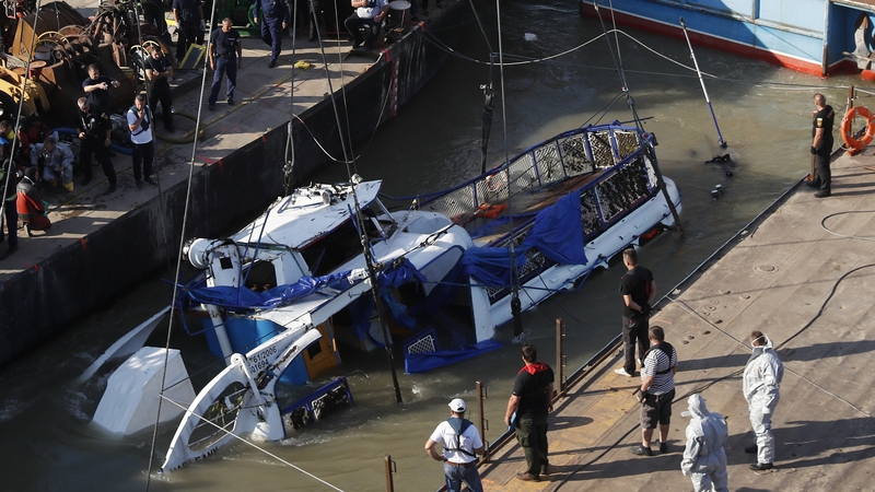 The Mermaid tourist boat was recovered after the disaster