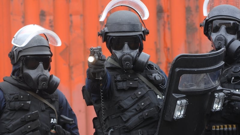 Members of the Irish Army's Ranger Wing take part in an exercise. Photo: Óglaigh na hÉireann via Flickr