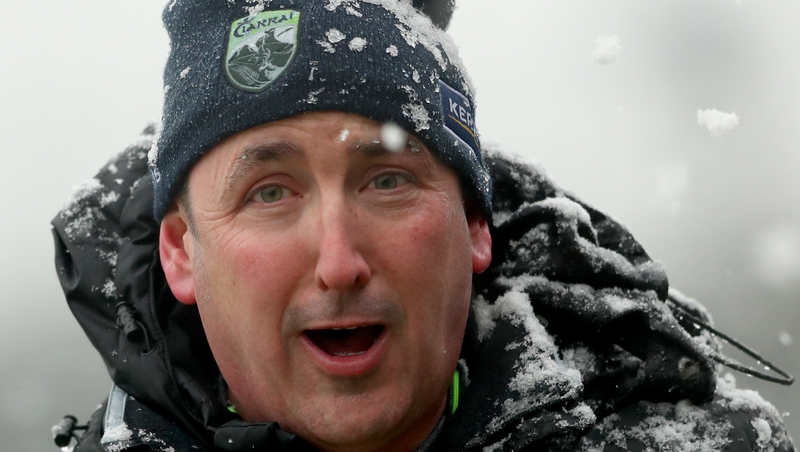 Snow, rain or shine - Kerry manager Fintan O'Connor