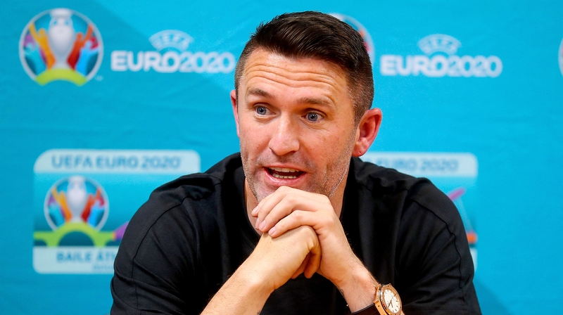 Robbie Keane at Crumlin Hospital