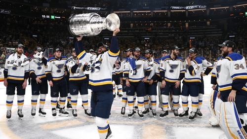 The St Louis Blues are the reigning Stanley Cup champions