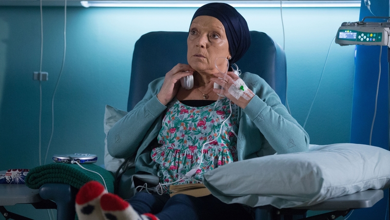 Jean gives a fellow patient a piece of her mind on EastEnders