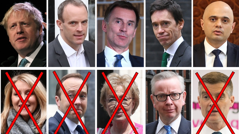 The list of candidates will be narrowed still further following today's second round of votes