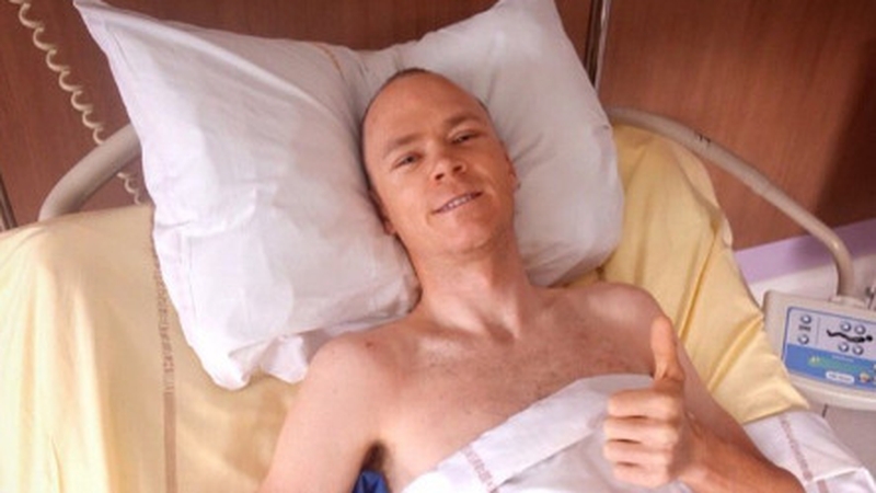 'Whilst this is a setback and a major one at that, I am focusing on looking forward,' says Froome