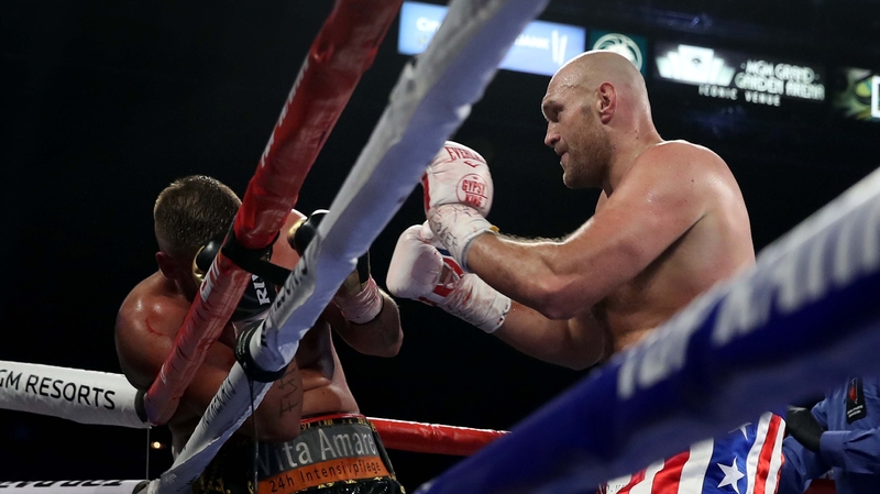 Fury was never in trouble in Vegas