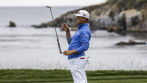Woodland is aiming for a first major title in California on Sunday