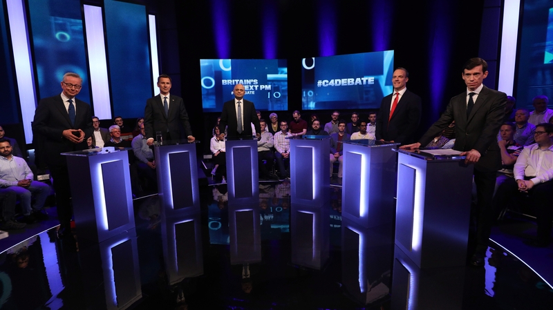Boris Johnson's absence was marked by an empty lectern