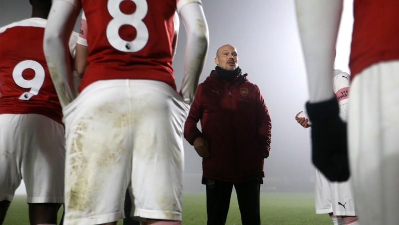 Freddie Ljungberg has been working with the Under-23 side at Arsenal