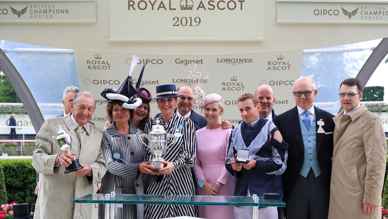 Aidan O'Brien with connections of Circus Maximus