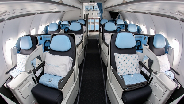 Airbus said that buyers are upgrading orders for the 150-seat A320neo to the larger A321neo