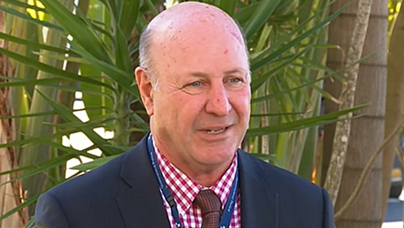 Sergeant Daren Edwards brought the suspect to the ground