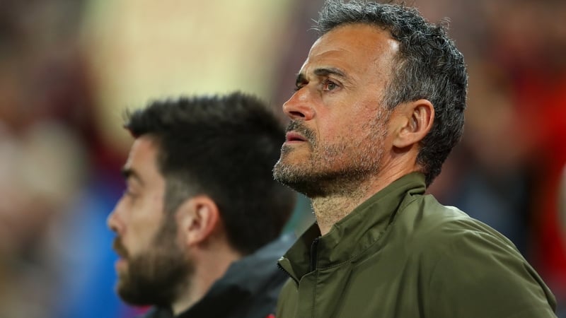Luis Enrique has come up with an original description of matches behind closed doors