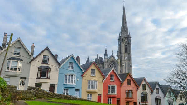 The sunny facades of Cobh, Cork. Photo: Getty