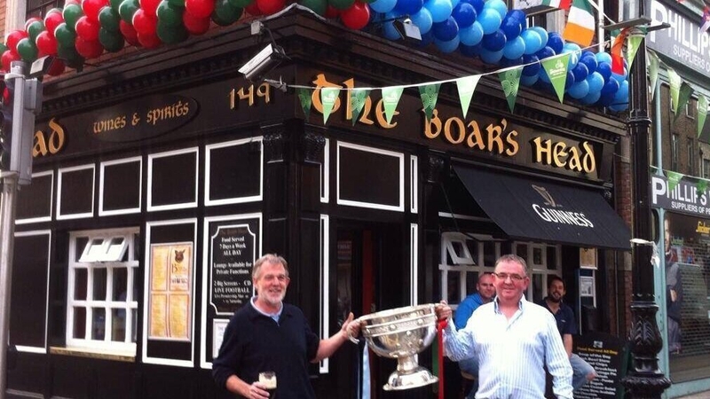 All-Ireland final weekend outside The Boar's Head