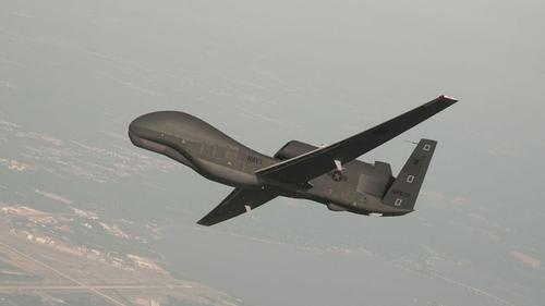 Iranian state television said Islamic Revolution Guards Corps shot down a US spy drone over Iranian airspace