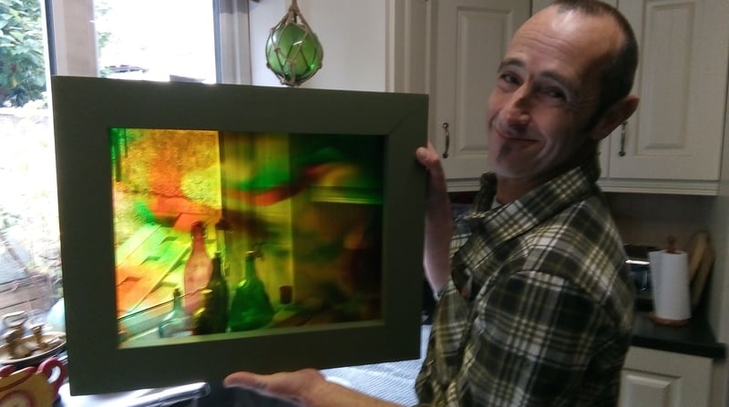 Brian O'Rourke is one of the artists featured in Exhibitionists: Road To The RHA