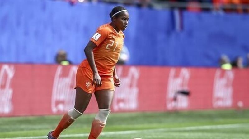 Lineth Beerensteyn got the winner for the Dutch