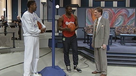 Ed Randolph, Ray Lettsome and Pat Kenny on Kenny Live in 1992