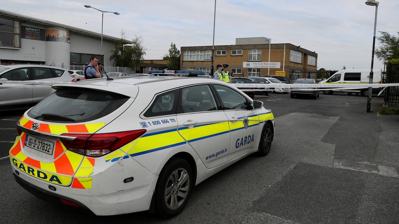 The shooting happened at a laneway adjacent to the Our Lady Immaculate National School in Darndale